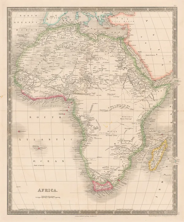 Henry Teesdale, Africa, 1847