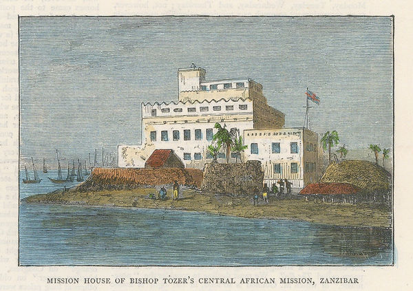 The Graphic Magazine, Zanzibar - Bishop Tozer's Mission House, 1873
