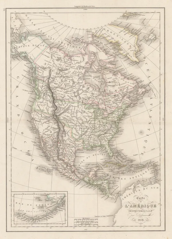 Felix Delamarche, North America, 1838