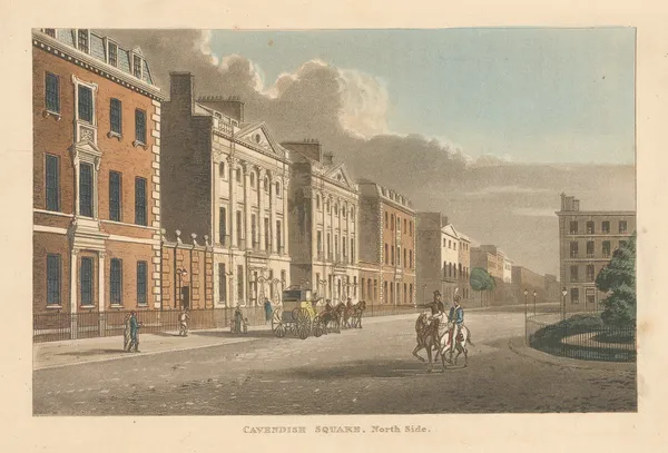 John Papworth, London - Cavendish Square, 1816
