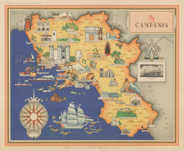 Giovanni De Agostini, Campania, 1951