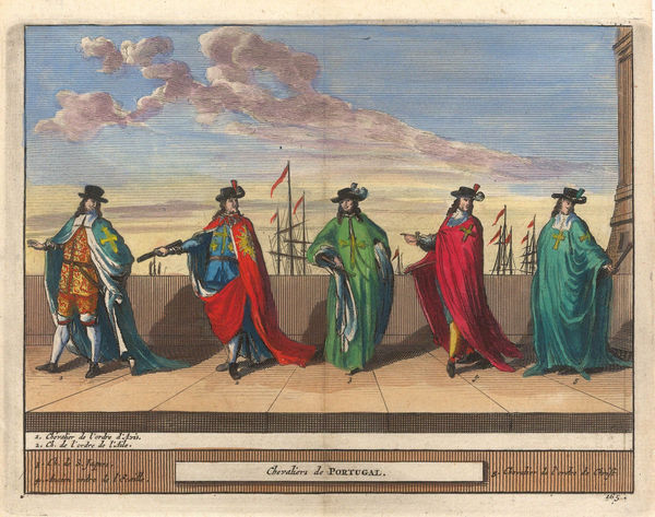 Pieter Van der Aa, Portugal - Knights, 1727
