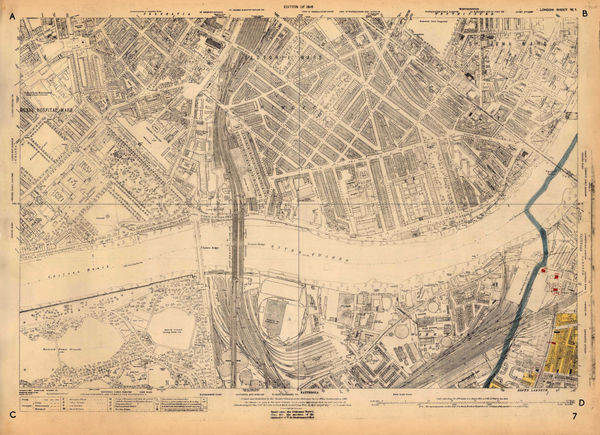 Ordnance Survey, Pimlico, 1929 c.