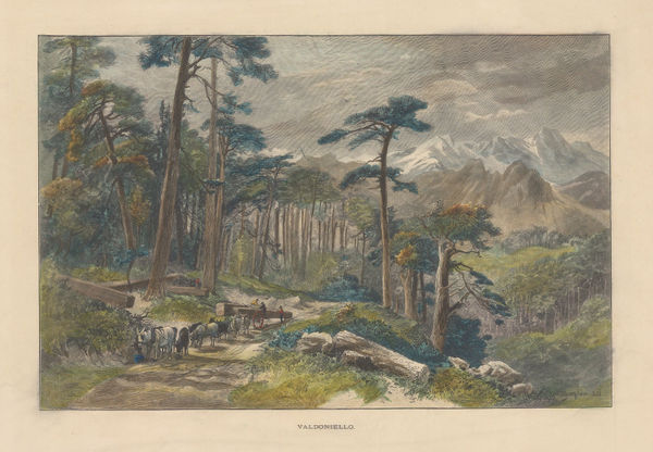 Picturesque Mediterranean, Corsica - Valdoniello, 1880 c.