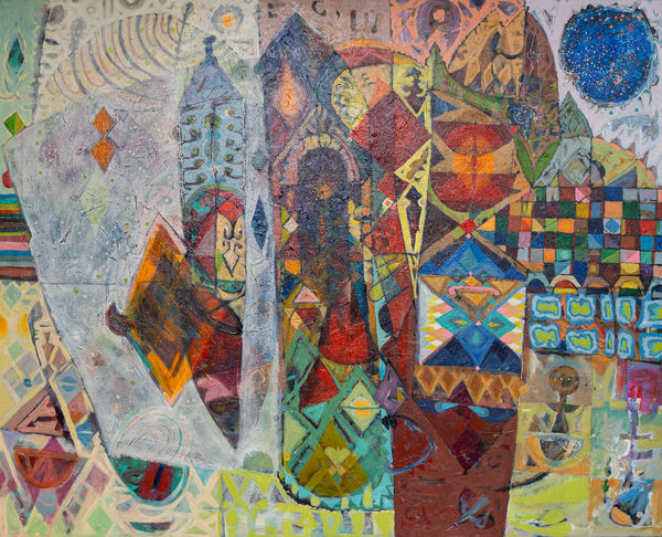 Hussein Salim, The Foggy Town (2), 2018