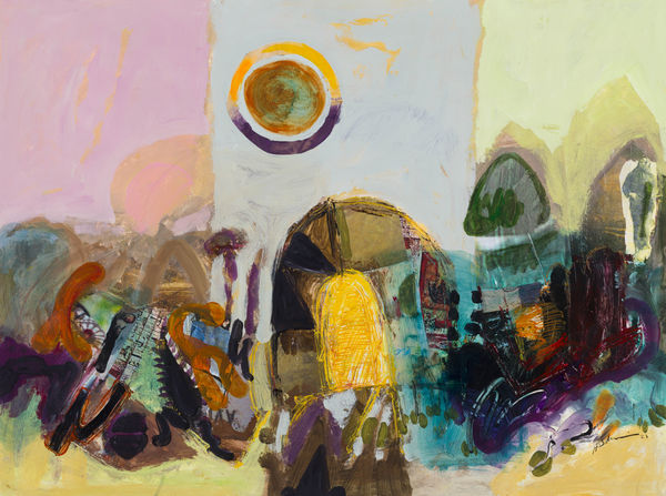 Hussein Salim, Wide Range of Angle III, 2021