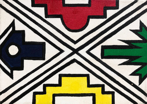 Esther Mahlangu, Ndebele Abstract , 2019