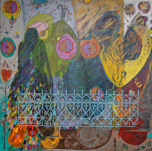 Hussein Salim, Intertwined (3), 2021