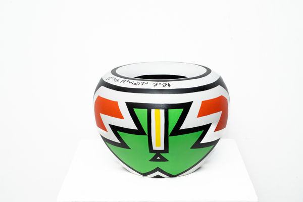 Esther Mahlangu, Vessel , 2024