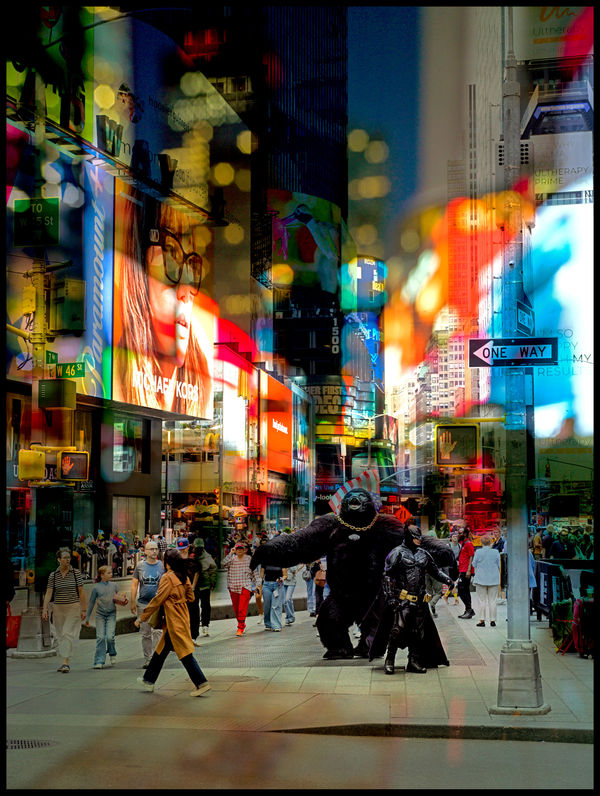 Clint Strydom, King Kong, Times square, New York, 2025