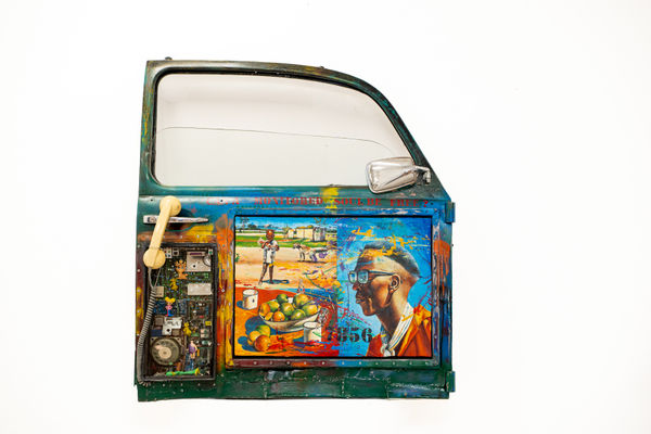 Dr. Willie Bester, Green Door with a view on poverty, 2023