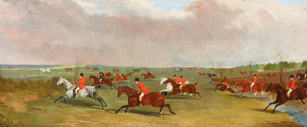 John Frederick Herring Snr (Surrey 1795-1863 Kent), Full cry