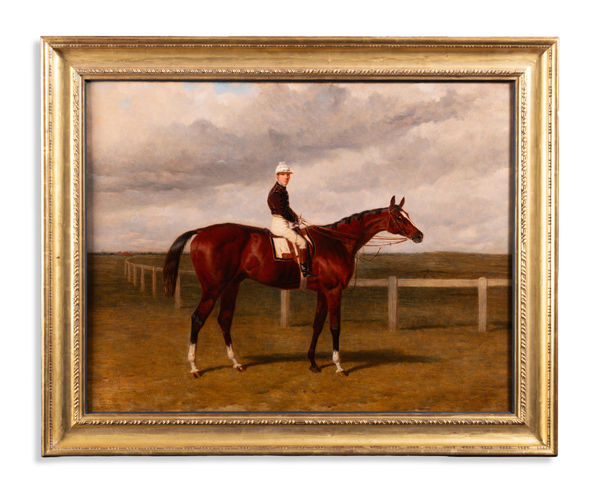 Harry Hall (1814-1882), Redan with jockey up