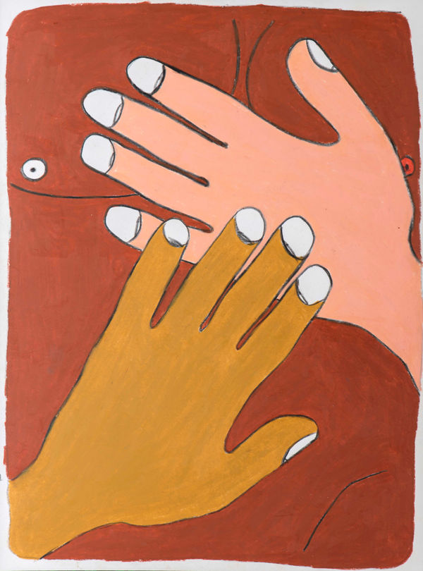 Soufiane Ababri, Hands, 2021