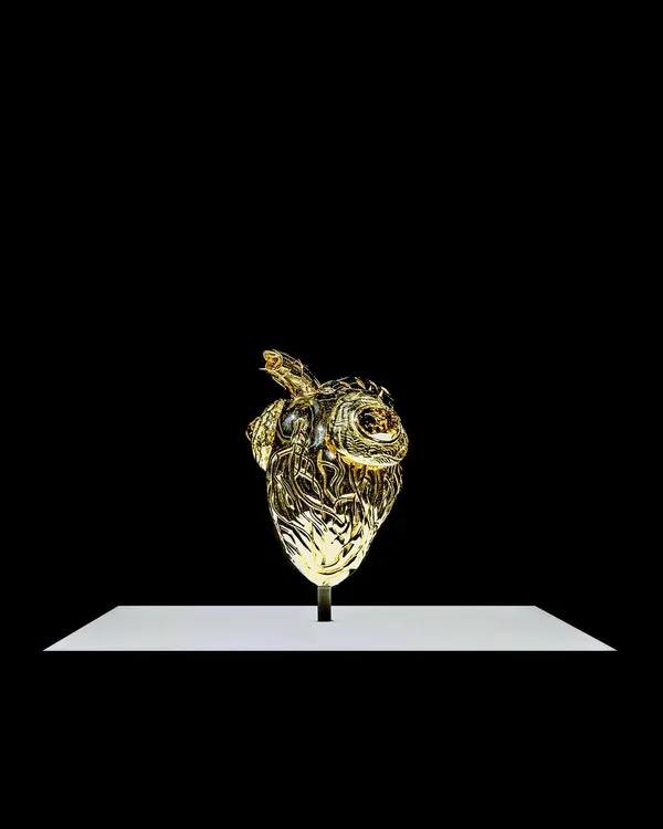 Vincent Fournier, The Immortal Heart [Infragilis Aurum cor] Self substenance and regenerating healing factor, 2015