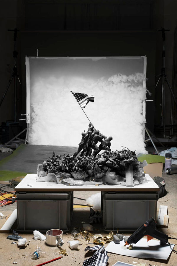 CORTIS & SONDEREGGER, Making of 'Raising the Flag on Iwo Jima' (by Joe Rosenthal, 1945), 2015, #2/6