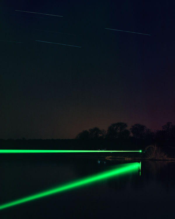 Philippe Braquenier, 4 miles laser test shows proof of no curvature, 2018