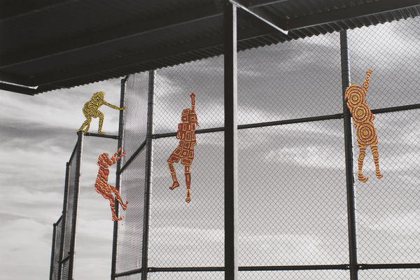 Patrick Waterhouse, This Way Up / Restricted with Melinda Napurrurla Wilson, Polly Anne Napangardi Dixon, Kirsten Nangala Egan and Delena Napaljarri Turner, 2014 - 2018