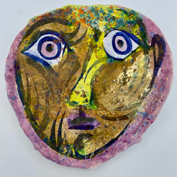 Ruan Hoffmann, Glowing face, 2022