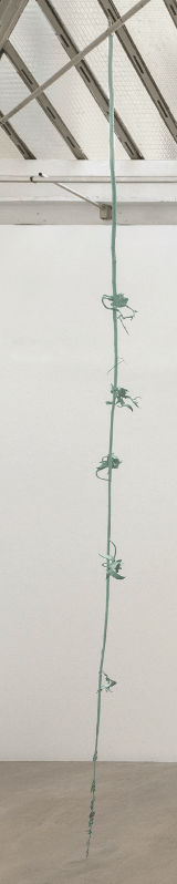 aurèce vettier, the Mountain is the bond between Earth and Sky (forms derived from hemp), 2022