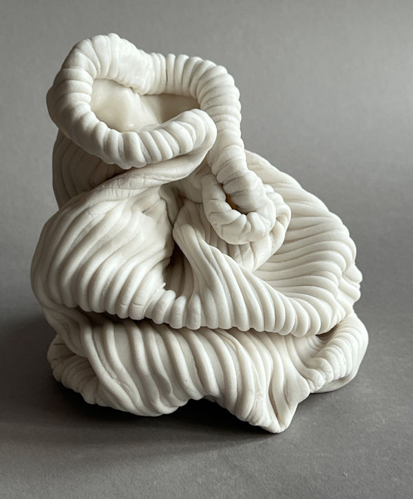 Leah Kaplan, Squished Gumby (corduroy)