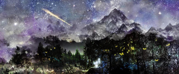 aurèce vettier, La traversée de la forêt, 2025