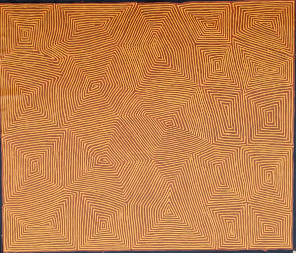 George Hairbrush Tjungurrayi, Tingari Dreaming at Putulnga