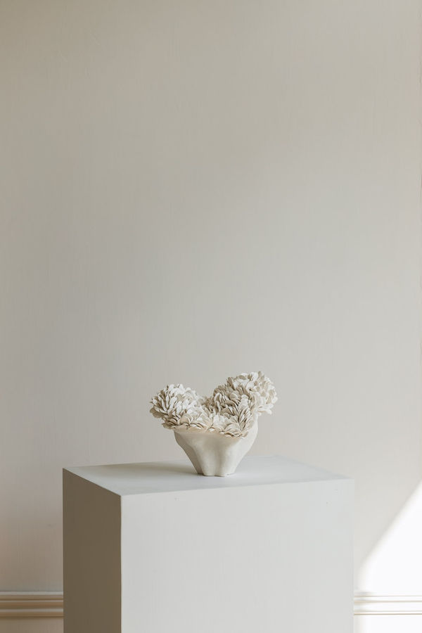 Hanna Heino, NUBES - the somewhere, PETIT, matte white, 2022