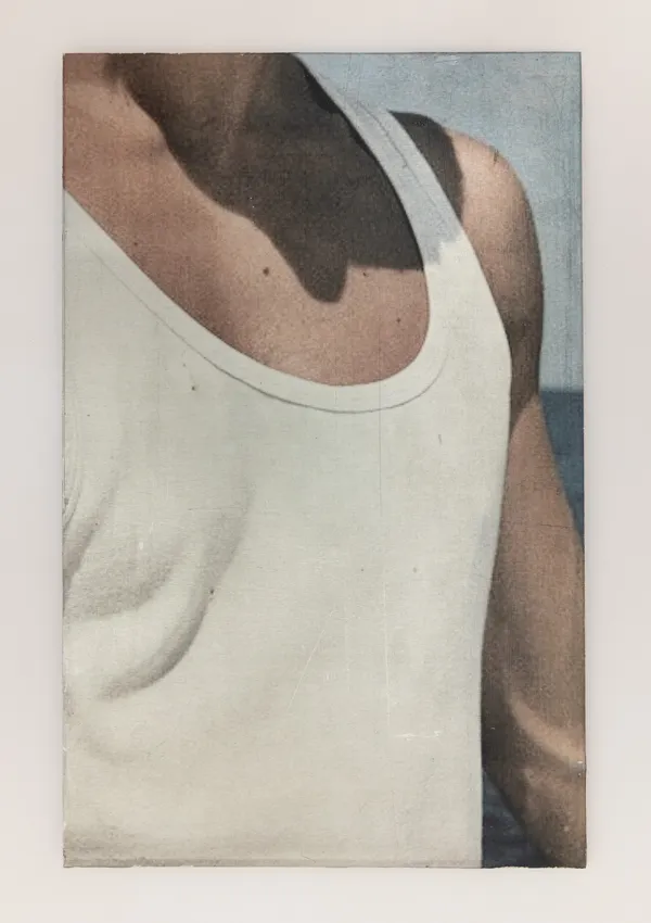 Eleni Bagaki - White vest II, 2025