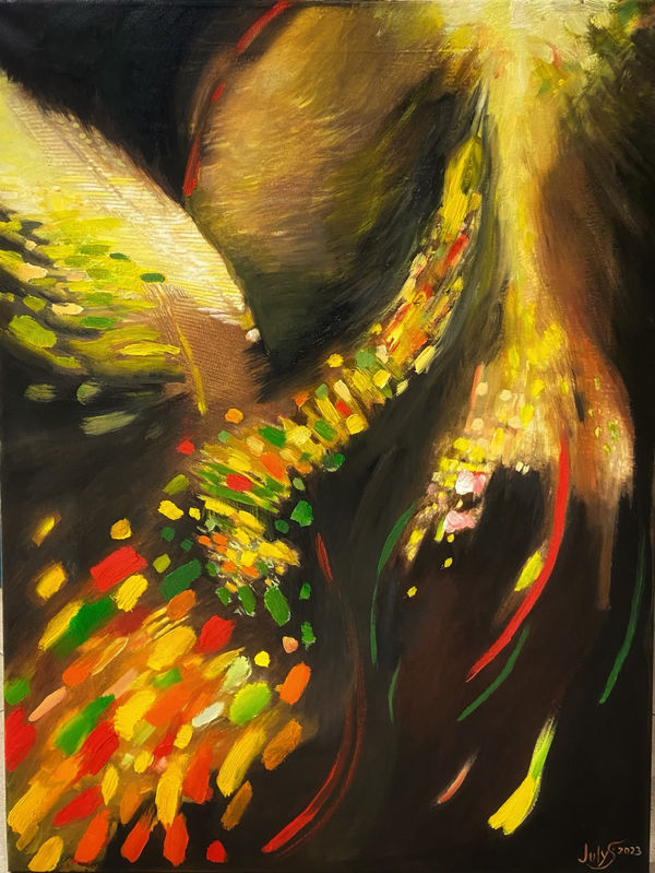 Gulshat Sobgaida (Julys), The Bird of Happiness, 2023