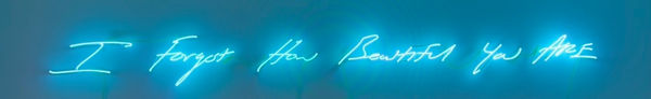 Tracey Emin, I Forgot How Beautiful You Are, 2015
