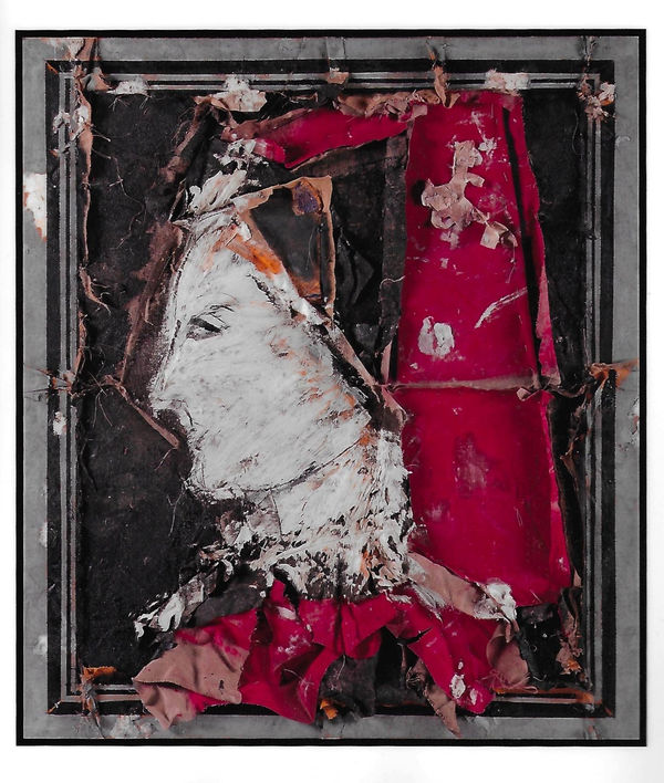 Manolo Valdés, Perfil rojo I, 2012