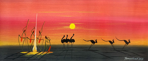 Sunset Dreaming by Tommy Crow, 2025