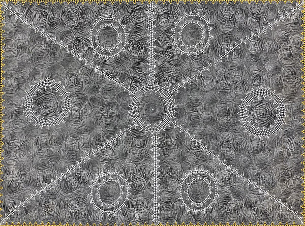 Bush Damper Seed Dreaming by Mary Ross Nabarula