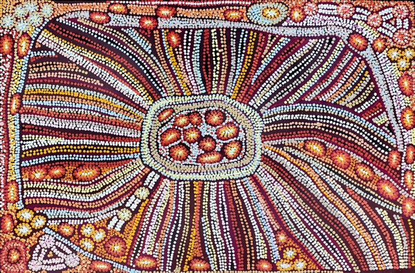 Bush Raisin Dreaming by Esther Bruno Nangala