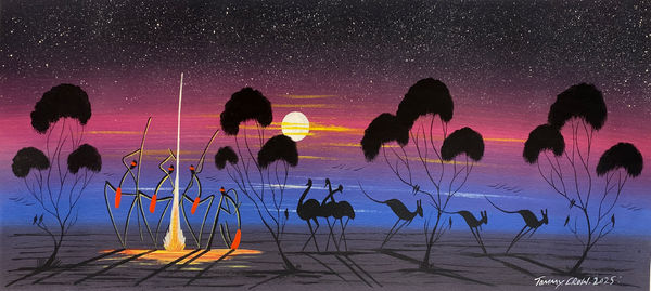 Sunset Dreaming by Tommy Crow, 2025
