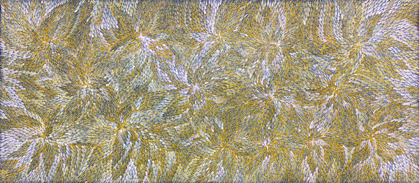 Bush Medicine Leaves by Bernadine Kemarre Johnson, 2023