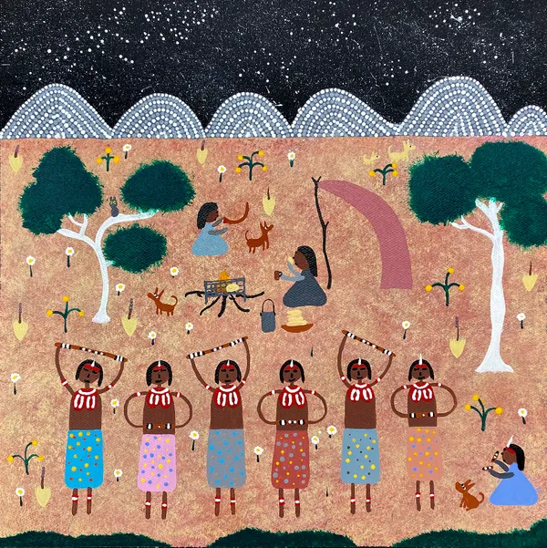 Girls dancing after school by Evelyn Daniels, 2026