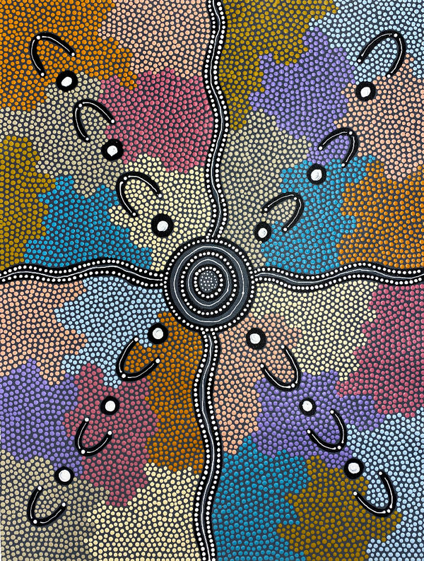 Women Collecting Wild Bush Onions