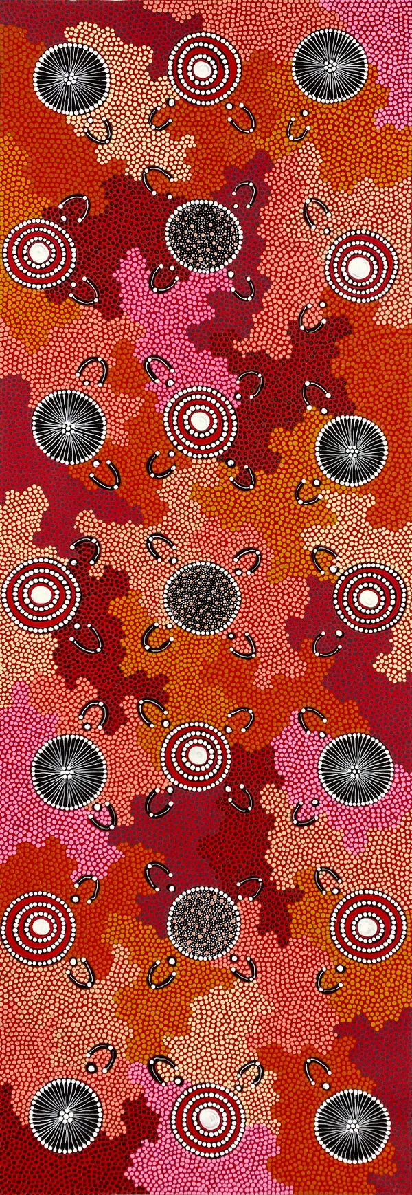 Women collecting wild bush medicine seed by Patsy Ross, 2022