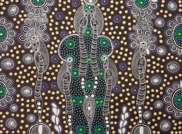 Colleen Wallace, Dreamtime Sisters, 2021