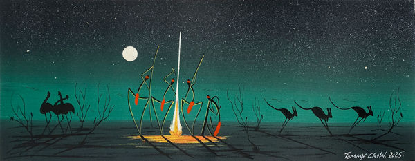 Sunset Dreaming by Tommy Crow, 2025