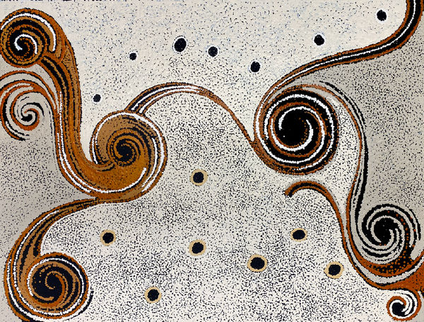 Seven Sisters Dreaming by Madeline Curley, 2025