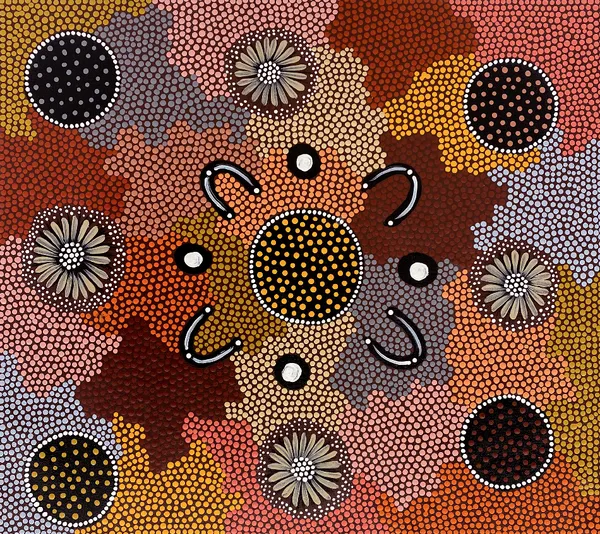 Women Collecting Wild Bush Medicine by Patsy Ross