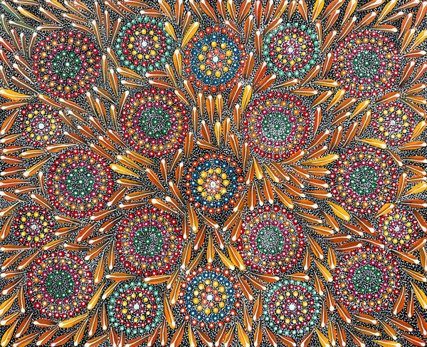 Louise_mcmillan_bush_medicine_wild_flower_40x50cm_$440_tiaa_lm202345