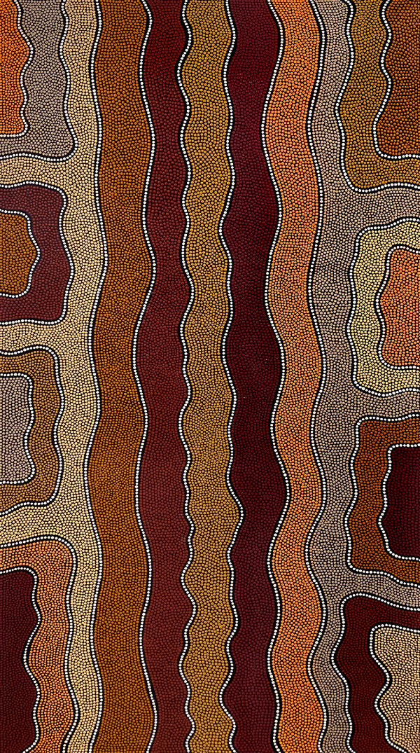 Women's Body Painting (Yawulyu) by Patsy Ross, 2025