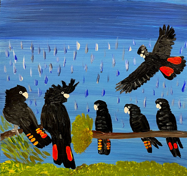 Red-bums by Kukula McDonald, 2025