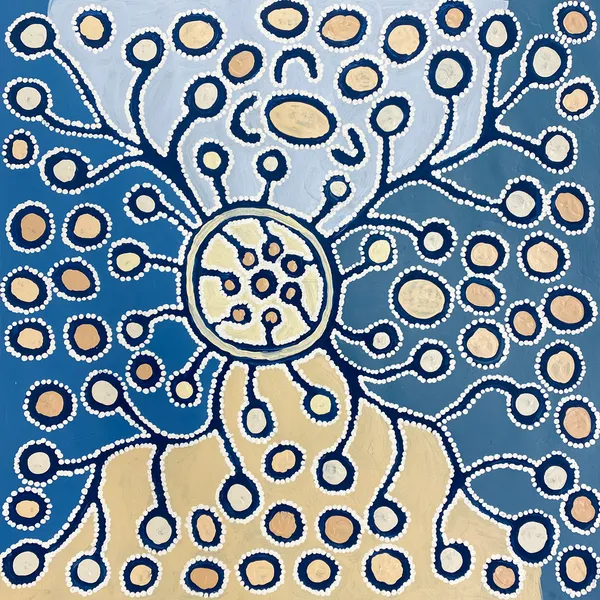 Bush Onion Story by Gail Napangati, 2023