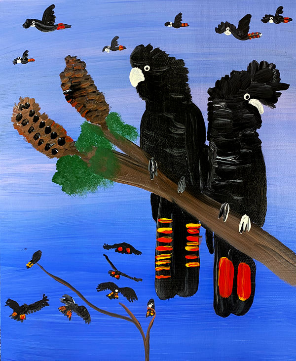 Red-bums by ukula McDonald, 2025