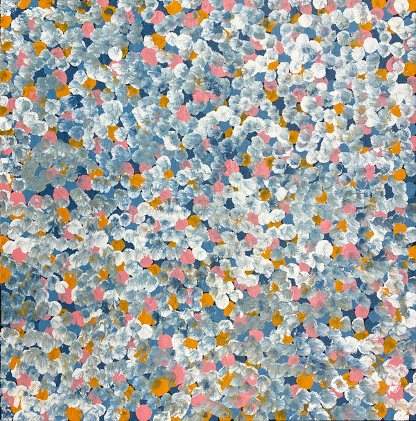 Bush Plum Dreaming by Bessie Pitjara, 2025